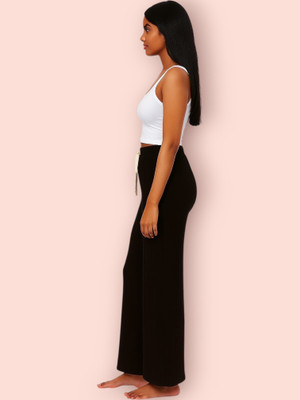 EpicDesigns Comfort Fit Women Black Trousers