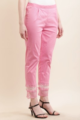 Sellingsea Regular Fit Women Pink Trousers