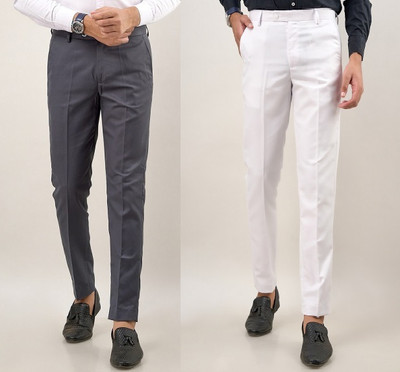 rishi Regular Fit Men Multicolor Trousers
