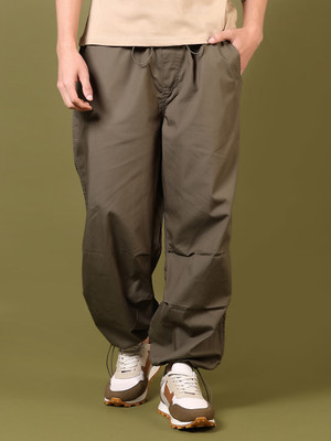 V-MART Regular Fit Men Green Trousers
