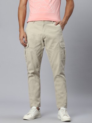 High Star Regular Fit Men Beige Trousers