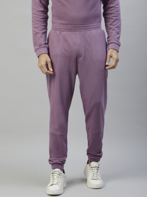 Slowave Regular Fit Men Purple Trousers