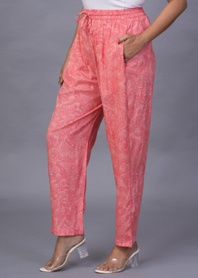 KAMAYRA Regular Fit Women Pink Trousers