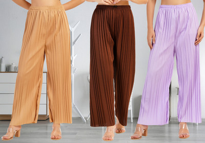 IRHA Regular Fit Women Multicolor Trousers