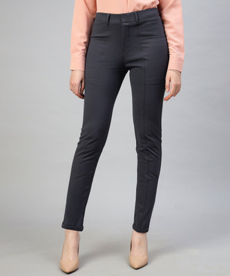 fithub Slim Fit Women Multicolor Trousers