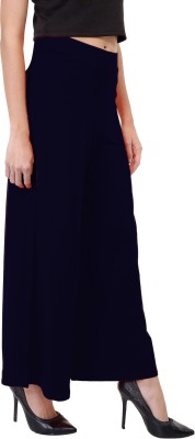 Kapok Gold Relaxed Women Dark Blue Trousers