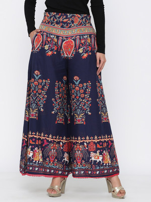 Juniper Flared Women Blue Trousers