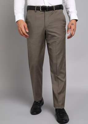 V DOT BY VAN HEUSEN Skinny Fit Men Maroon Trousers