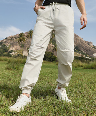 CAMPUS SUTRA Regular Fit Men Beige Trousers