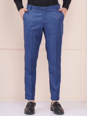 AXOLOTL Tapered Men Dark Blue Trousers