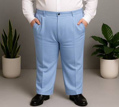 ADAAISTIC SPORTS Relaxed Men Light Blue Trousers