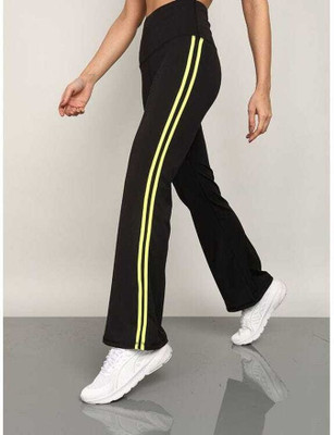 NAVTOLI Regular Fit Women Black, Yellow Trousers