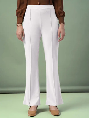 Brainbees Regular Fit Women White Trousers