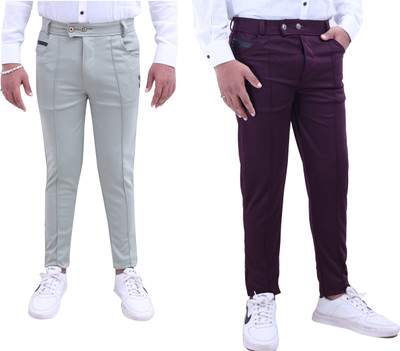 K.K Garment Regular Fit Men Multicolor Trousers