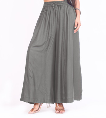 HBCLOTHS Regular Fit Women Grey Trousers