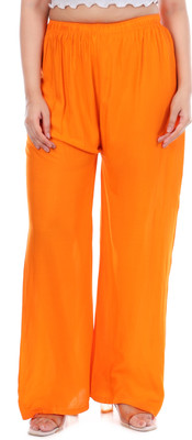 tpf Loose Fit Women Orange Trousers