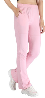 Star Lath Relaxed Girls Pink Trousers