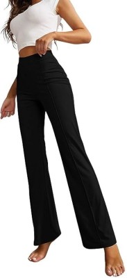 Tuntun Collections Regular Fit Women Black Trousers