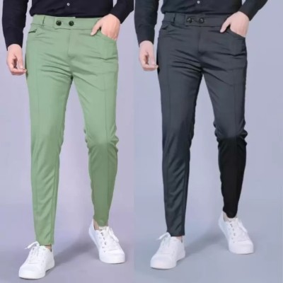 Kpkrathore Regular Fit Men Multicolor Trousers