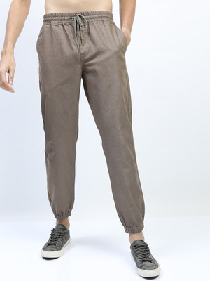 KETCH Regular Fit Men Grey Trousers