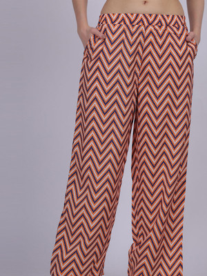 AUMBE Relaxed Women Multicolor Trousers