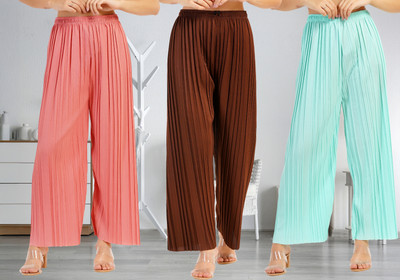 IRHA Regular Fit Women Multicolor Trousers