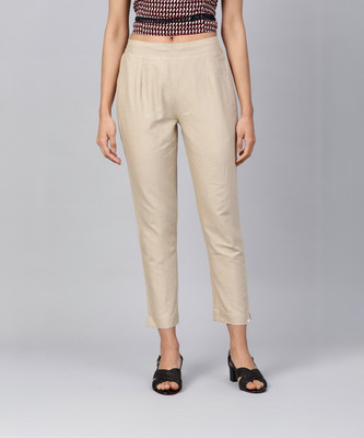 Juniper Slim Fit Women Grey Trousers