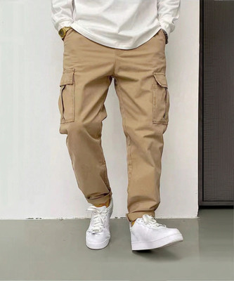 Leriya Fashion Regular Fit Men Brown Trousers