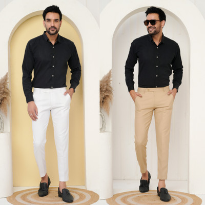 Shanta Enterprise Regular Fit Men Multicolor Trousers