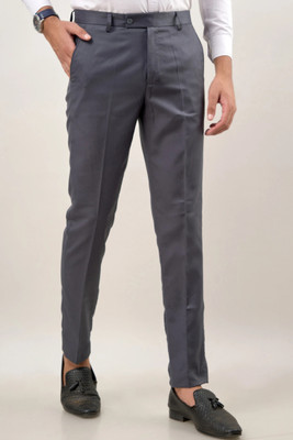 SEVEN HUNTERS Regular Fit Men Grey Trousers