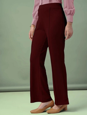 GUNVI TRENDZ Flared Women Brown Trousers