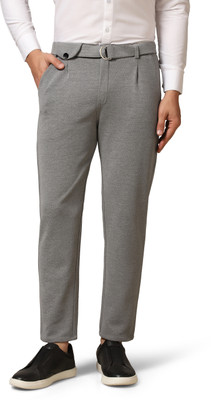 CHAKUDEE Fashion Regular Fit Men Silver Trousers