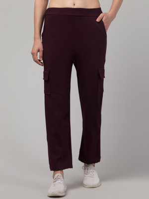 HouseOfCommon Straight Fit Women Green Trousers