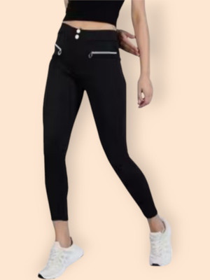EpicDesigns Comfort Fit Women Black Trousers