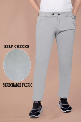DEVICE OF HOVID FASION Regular Fit Men Grey Trousers