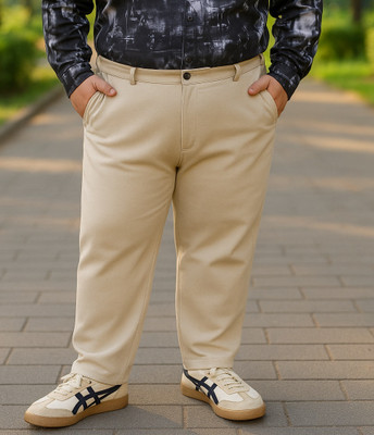 ADAAISTIC SPORTS Relaxed Men Beige Trousers