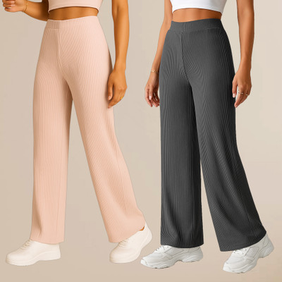 METRONAUT Comfort Fit Women Multicolor Trousers