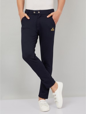 We Perfect Slim Fit Women Blue Trousers