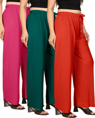 bhurkhiya Regular Fit Women Multicolor Trousers