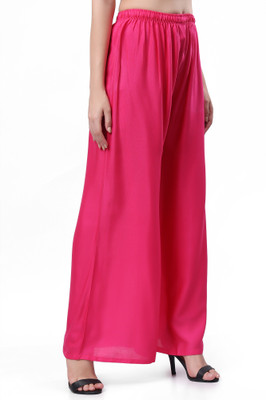 Keviv Flared Women Pink Trousers
