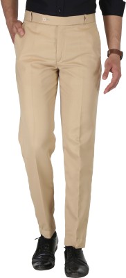 Kaylon Regular Fit Men Beige Trousers