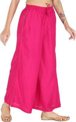 HouseOfCommon Regular Fit Women Pink Trousers