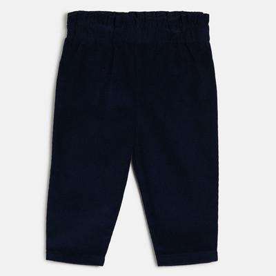 MINI KLUB Regular Fit Baby Girls Dark Blue Trousers