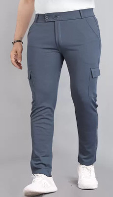 Rehnumaa Regular Fit Men Grey Trousers