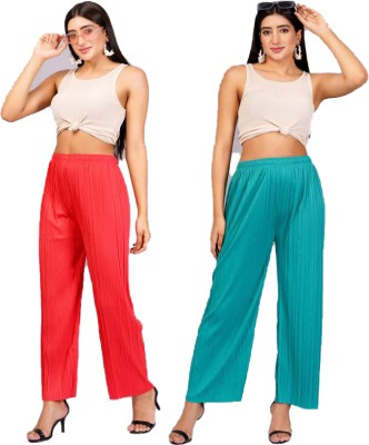 MARAMI Regular Fit Women Red Trousers