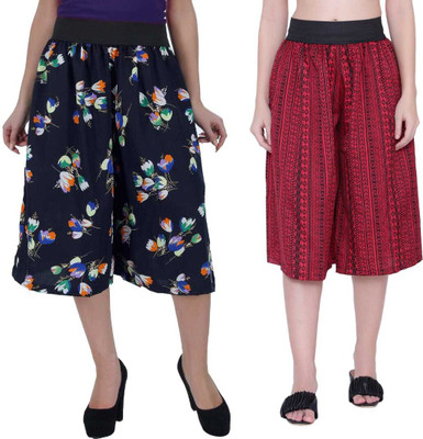 PRABHNOOR Women Multicolor Capri