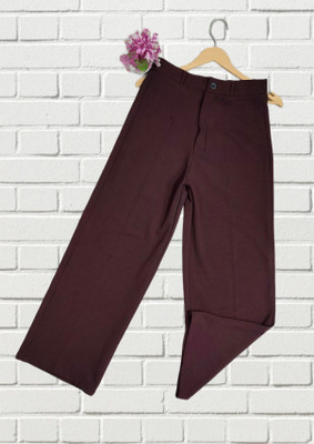 Marc Laurent Regular Fit Women Multicolor Trousers