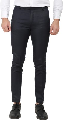 Manak Regular Fit Men Blue Trousers