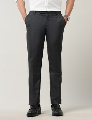 ARROW Tapered Men Grey Trousers