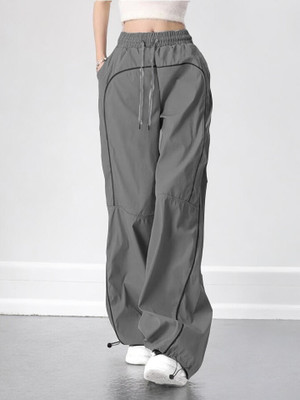 Roadster Relaxed Women Grey Trousers